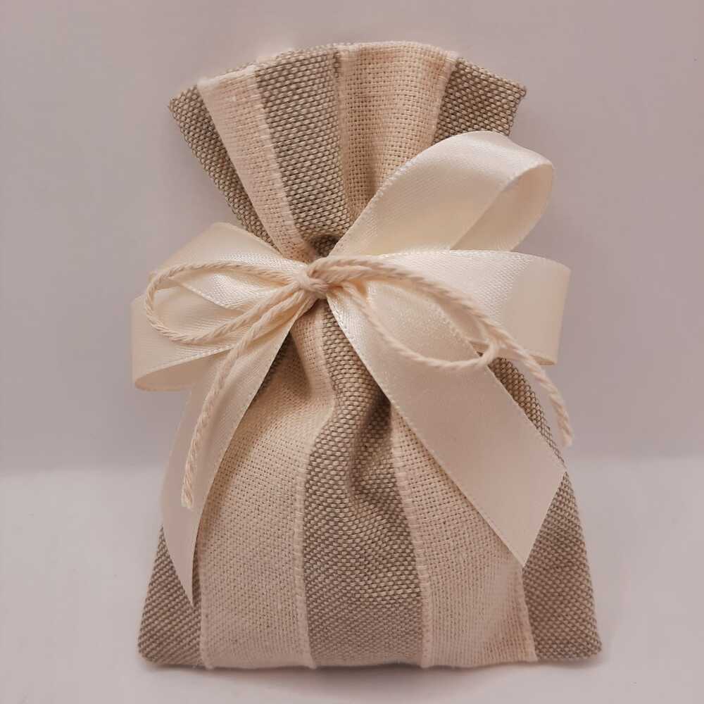 Righe sacchetto Beige T772